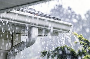 Home Wood damage from heavy rain in San Diego