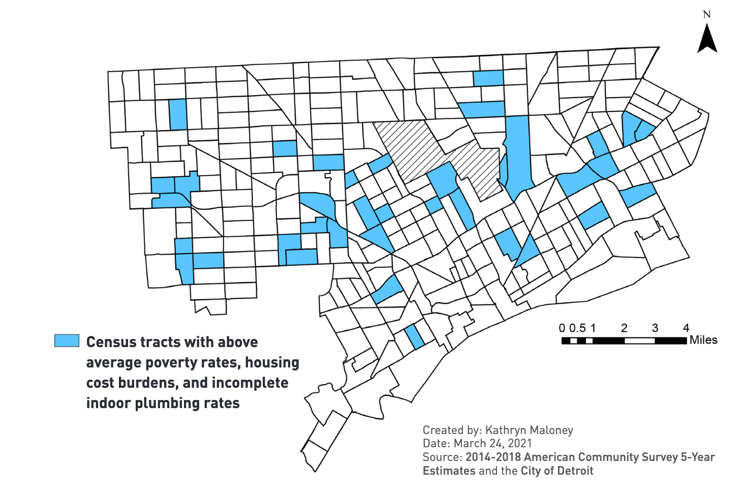 In a new study on water access and affordability in Detroit, researchers from the University of Michigan found that 20% of city households