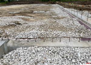The foundation and rebar have been installed and the foundation will soon be poured at the new South Suburban Humane Society facility in Matteson. (included photo)
