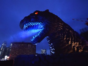A life-size Godzilla head in Japan. The horror film in US Treasuries, the mother of all contemporary markets, is shot in the summer and early fall.