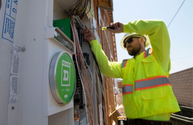 schneider electric square d install Schneider Electric smart panel now available in California