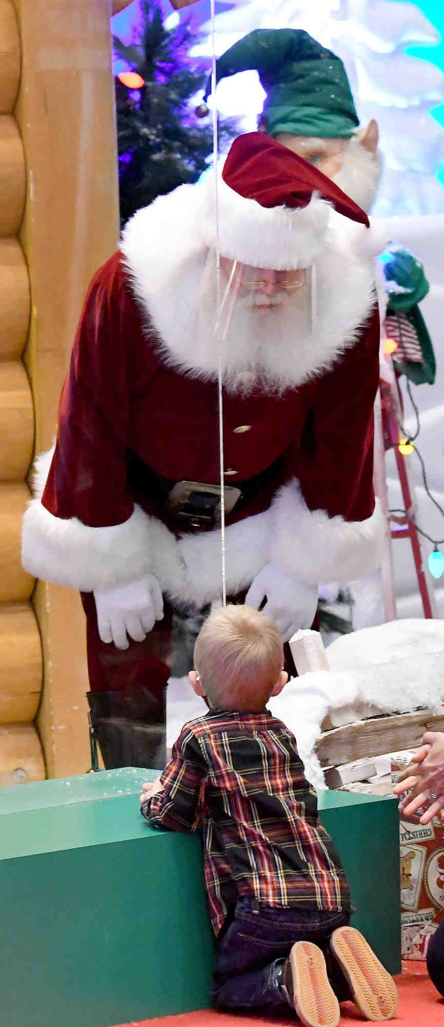 How can you see Santa?