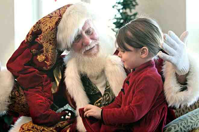 Where can I see Santa in Detroit Metro?