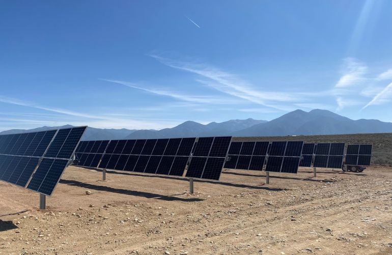 kit carson taos 2 New Mexico electric co-op adds enough solar PV to generate 100% of daytime energy from the sun
