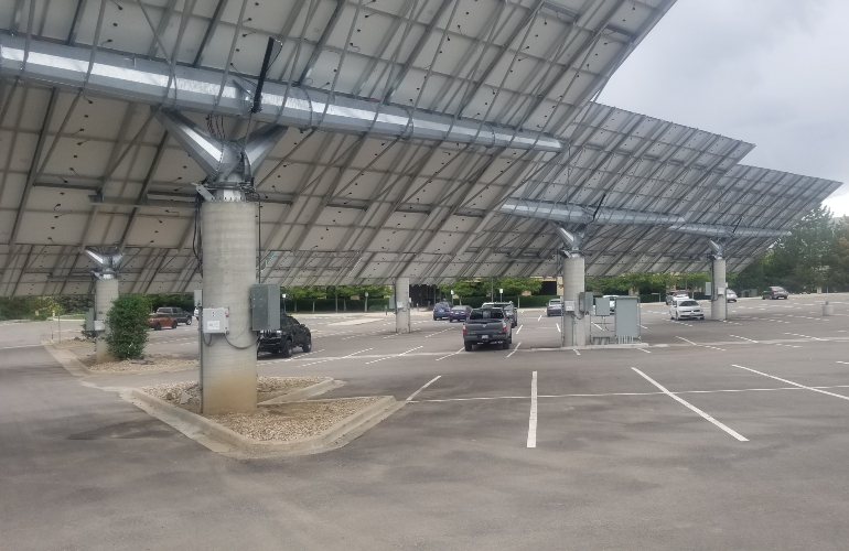 mechatron dual axis tracker stock Credit: Mechatron Solar