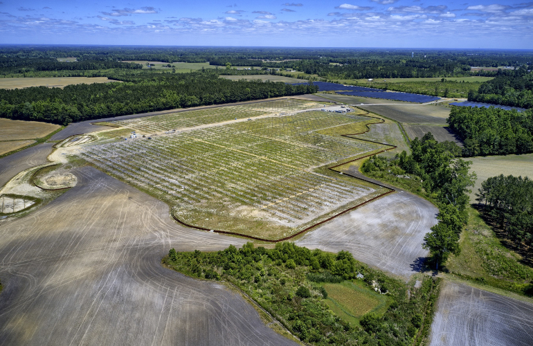 north carolina solar construction Credit: United Renewable Energy
