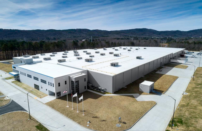 Qcells module facility, Georgia, USA Qcells existing 1.7-GW module factory in Dalton, Georgia