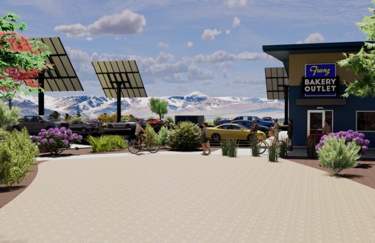 dual axis tracker rendering Credit: Stracker Solar