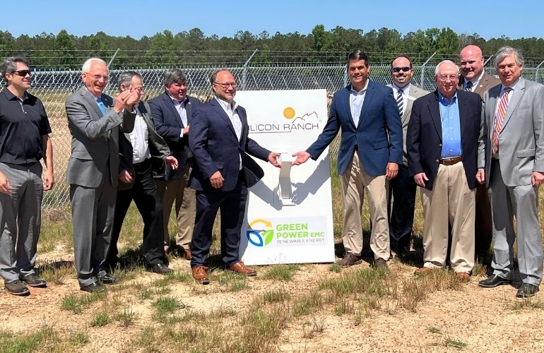 green power emc silicon ranch New 68-MW solar project will power 30 electric co-ops in Georgia