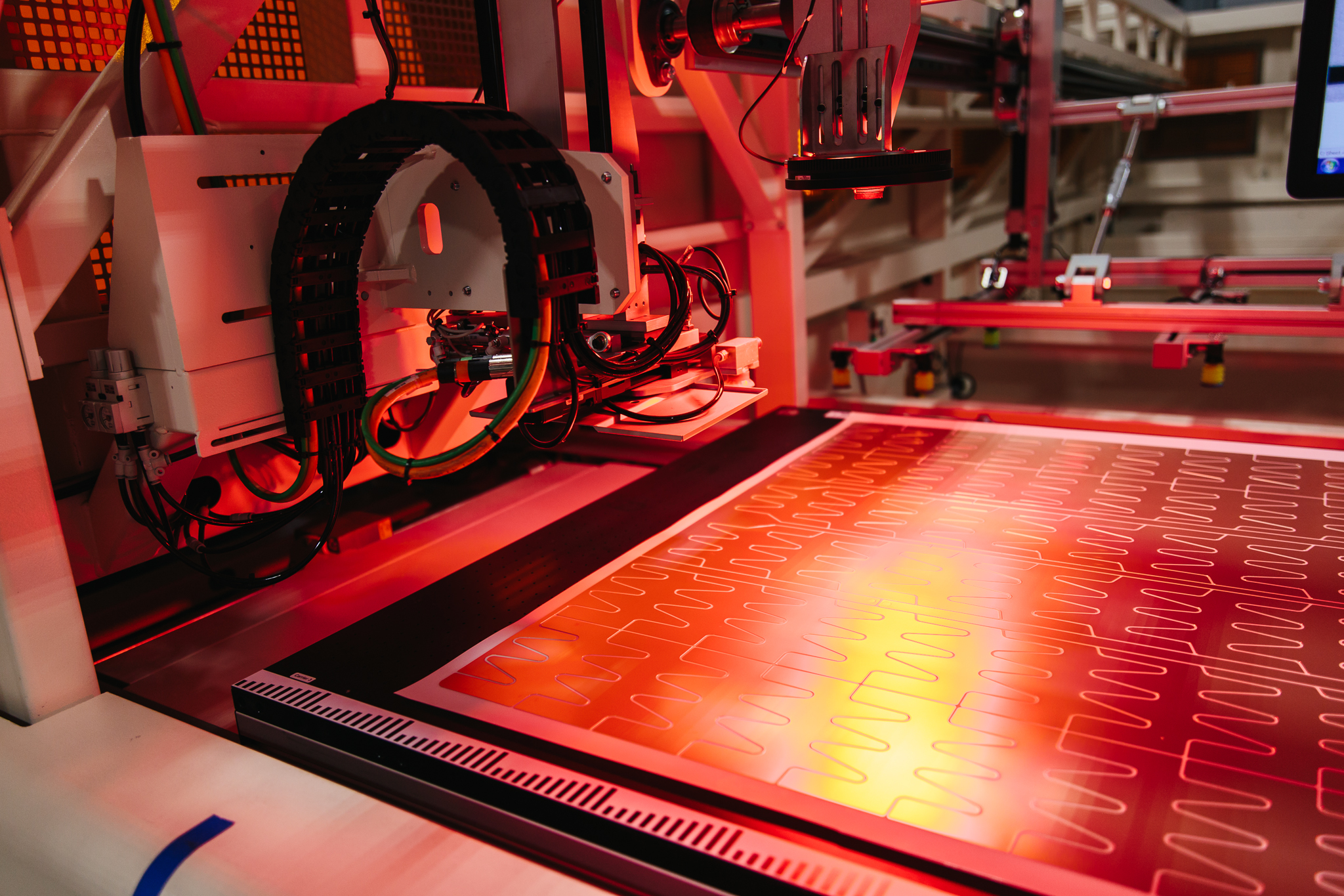 Silfab manufacturing Manufacturing solar panels at Silfab Solar in Washington