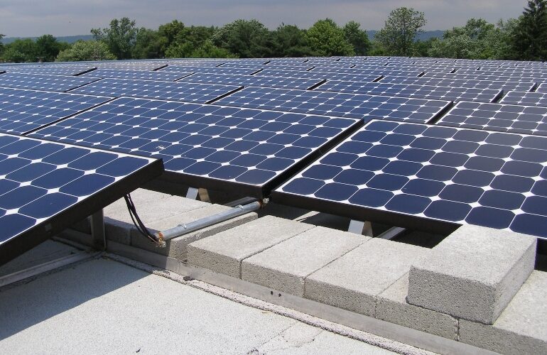 Spiezle Architectural Group stock rooftop solar Credit: Spiezle Architectural Group