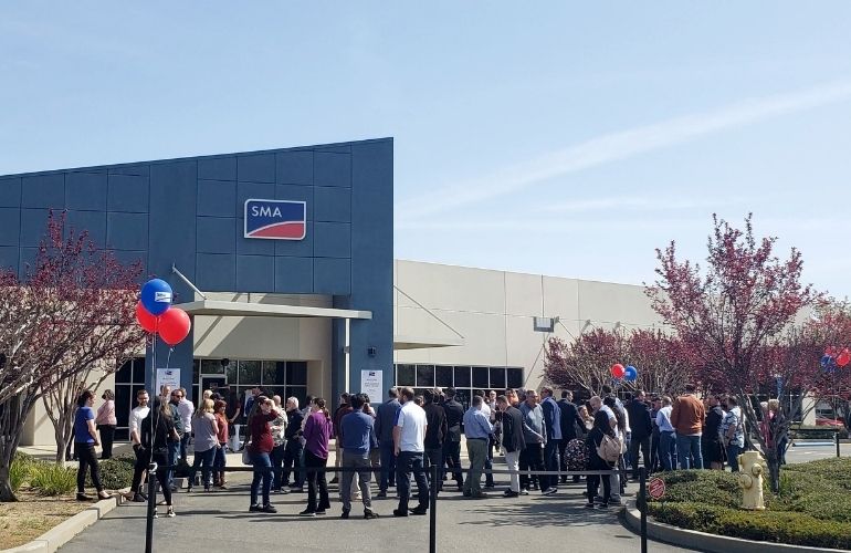 SMA new hq SMA America opens new headquarters in Rocklin, California