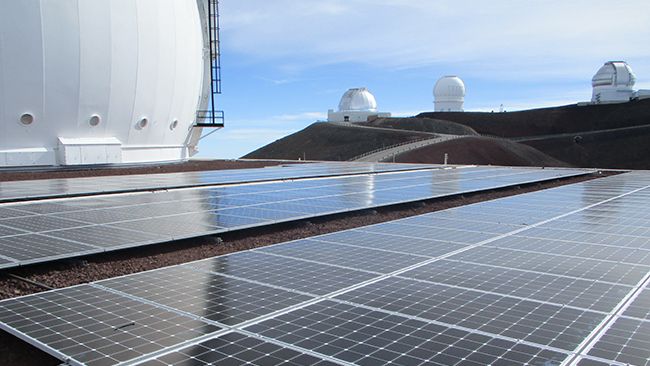 hawaii observatory solar REC Solar