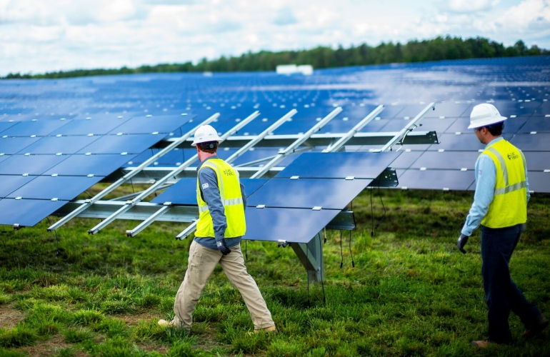 duke solar stock utility Credit: Duke Energy