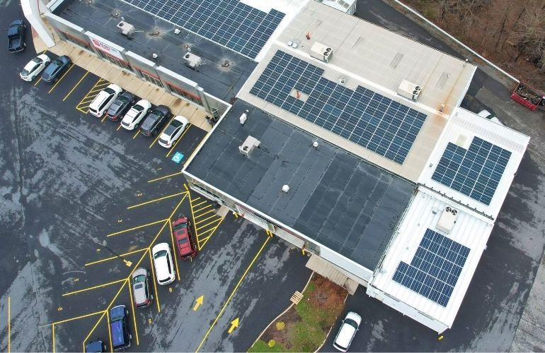 McDonoughToyota1 Tiger Solar installs nearly 100 kW of solar on Virginia car dealership's rooftop