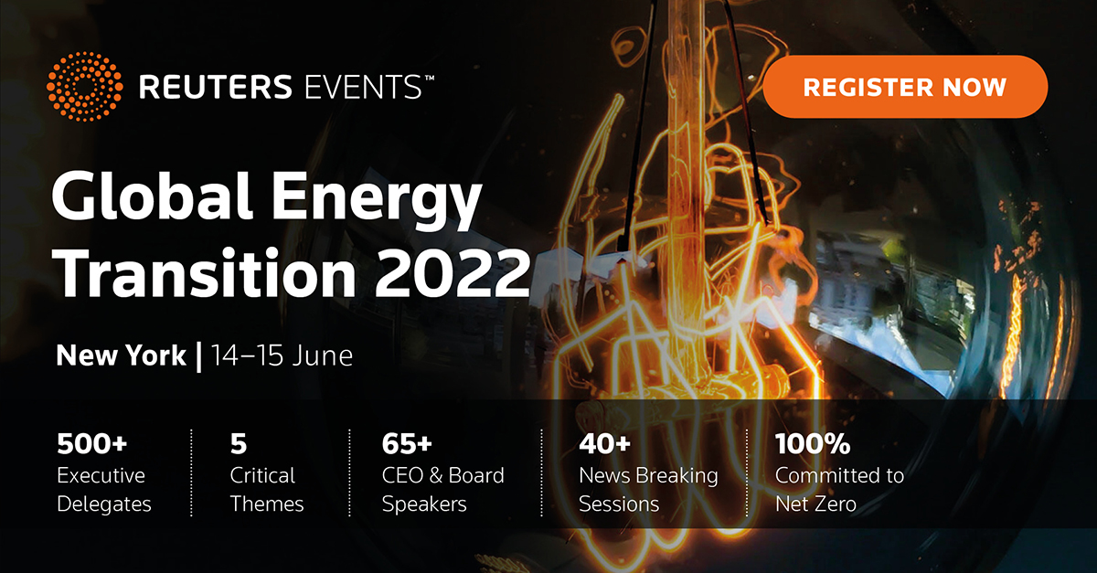 1321 - Global ET Banner Redesign - 1200x627 2 Reuters Events releases agenda for Global Energy Transition 2022
