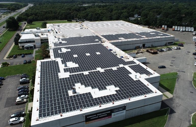 new energy equity 1 New Energy Equity completes 2-MW rooftop solar project on Long Island warehouse