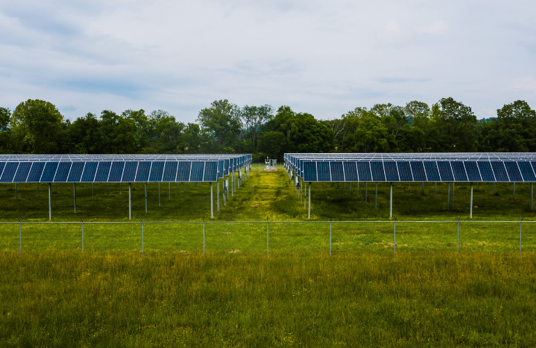stock solar project community 1 Five community solar projects coming to Maine