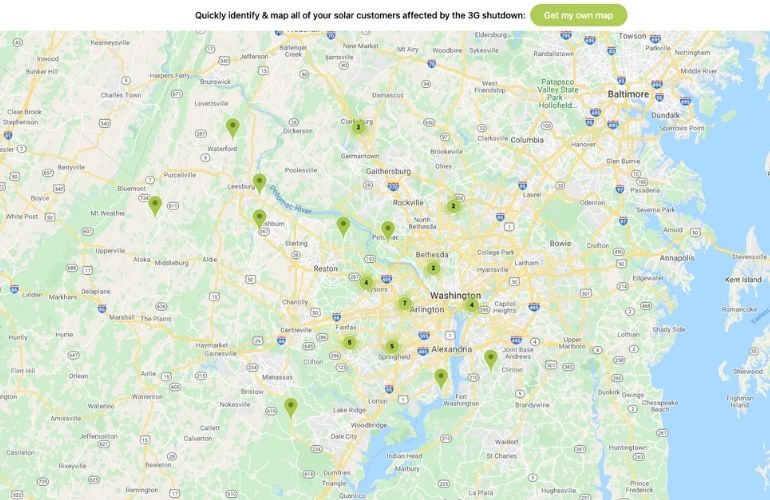 3g map sunvoy New software helps installers locate and replace inverters affected by 3G shutdown
