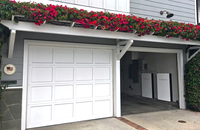 Swell Energy California garage Tesla Courtesy: Swell