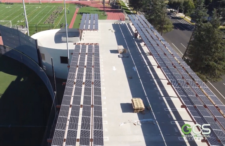 green commercial systems school solar project Credit: Green Home Systems