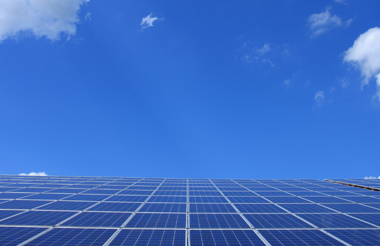 stock solar panels featured Colorado city offsets 100% municipal energy use with 1.67-MW solar project