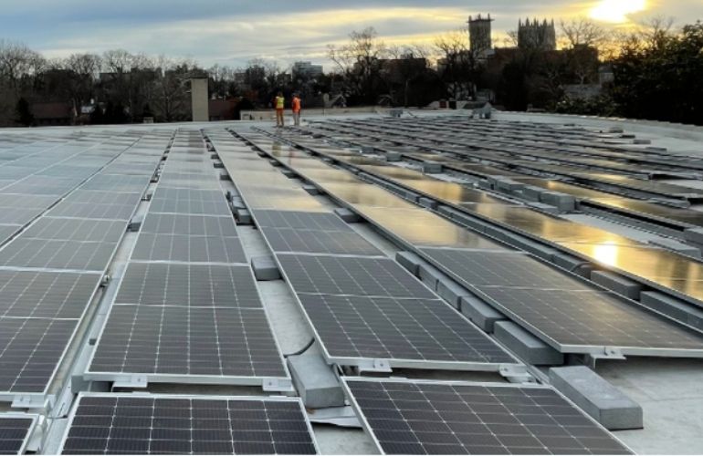 washington hebrew congregation Washington Hebrew Congregation adds 414.9-kW solar array to temple roof
