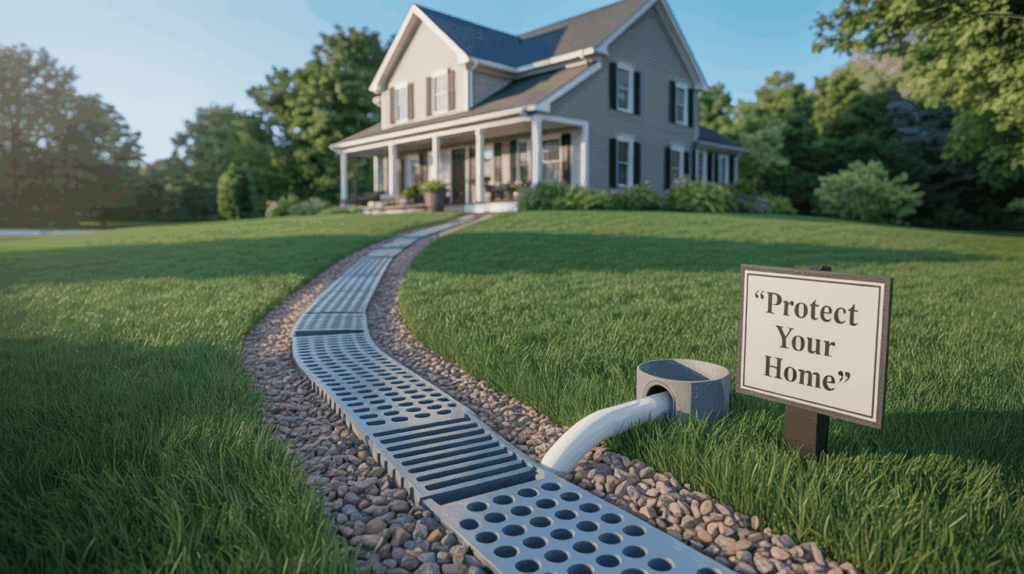 Common foundation drainage systems