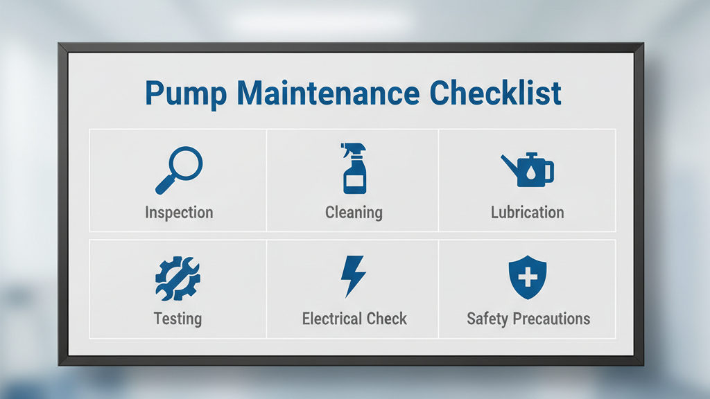 Pump Maintenance Checklist | Importance of Pump Maintenance